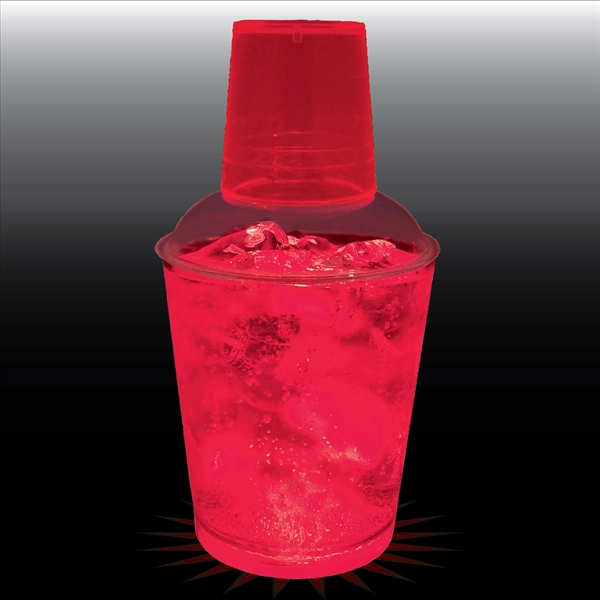 12 oz. Light-Up Plastic Cocktail Shaker. Choice of 9 Lights with... from ASI 61952 Howw Mfg Co Inc / Howw USA