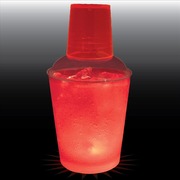 12 oz. Light-Up Plastic Cocktail Shaker. Choice of 9 Lights with... from ASI 61952 Howw Mfg Co Inc / Howw USA