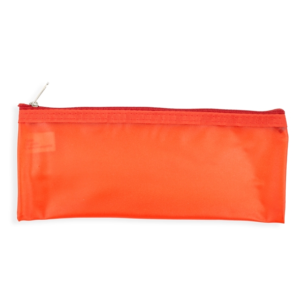 3.5"H x 8.25"W Pencil pouch with zipper closure and CPSIA compliant.... from ASI 54040 Fey Promo / Fey Binders and Organization Solutions