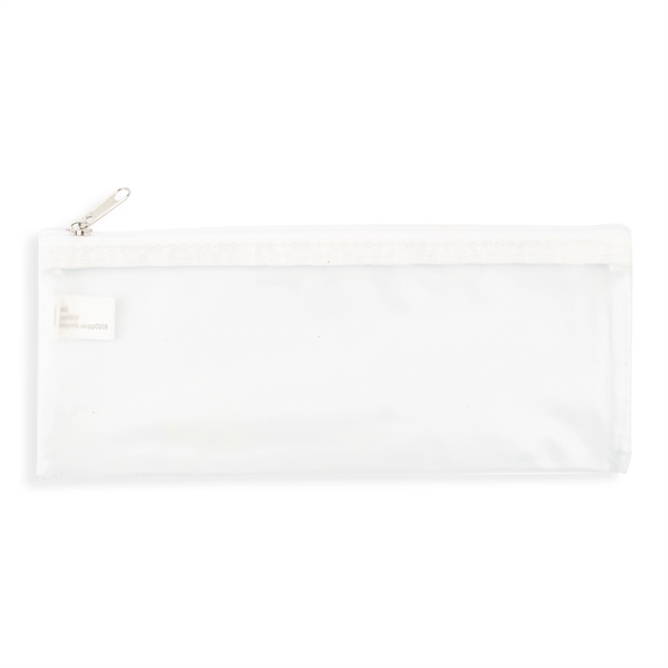 3.5"H x 8.25"W Pencil pouch with zipper closure and CPSIA compliant.... from ASI 54040 Fey Promo / Fey Binders and Organization Solutions