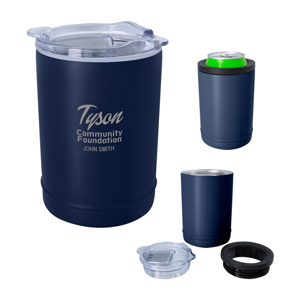 BPA free insulated beverage holder and tumbler made of stainless steel... from ASI 61125 Hit Promotional Products / Hit®