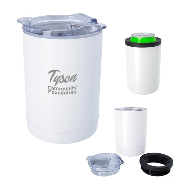 BPA free insulated beverage holder and tumbler made of stainless steel... from ASI 61125 Hit Promotional Products / Hit®