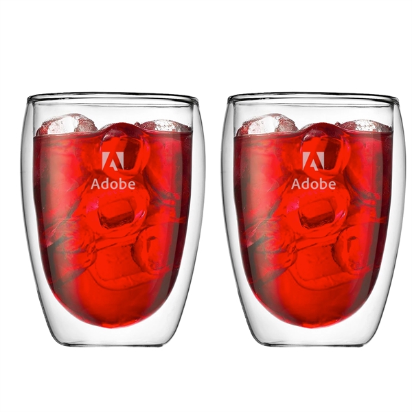 Pair of 3 1/2" x 4 5/8" x 3 1/2" Bodum... from ASI 61005 Hirsch Gift Inc