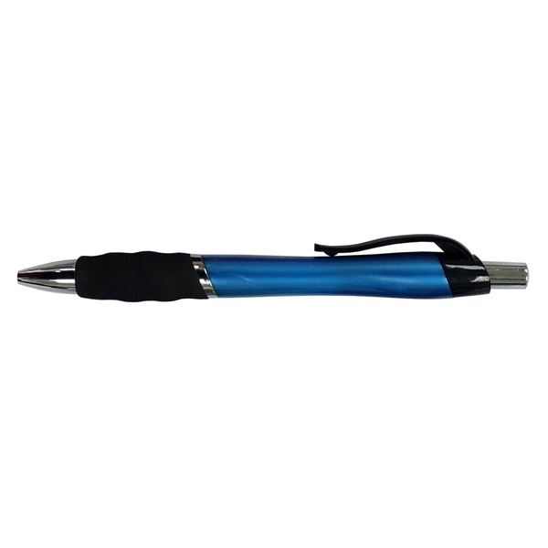 Retractable ballpoint pen. Made of plastic. Black ink.... from ASI 99030 Zipline / MainStream Promotions™