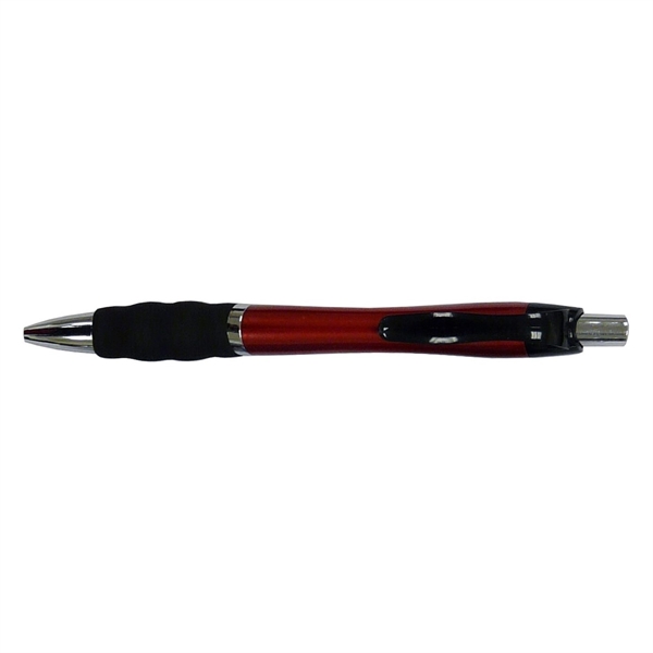 Retractable ballpoint pen. Made of plastic. Black ink.... from ASI 99030 Zipline / MainStream Promotions™