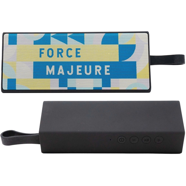 IPX7 waterproof handheld wireless speaker with a 33ft range.... from ASI 61966 HPG / OrigAudio HPG Gold