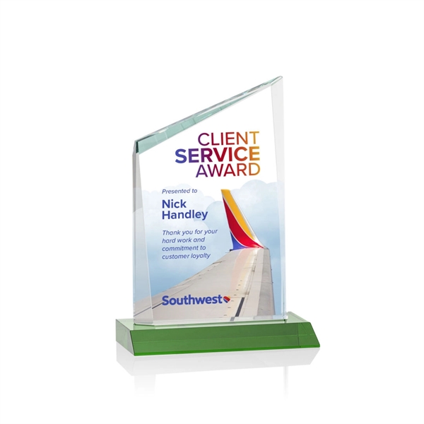 Scarsdale VividPrint™ Award - Green... from ASI 84592 St Regis Group / St Regis