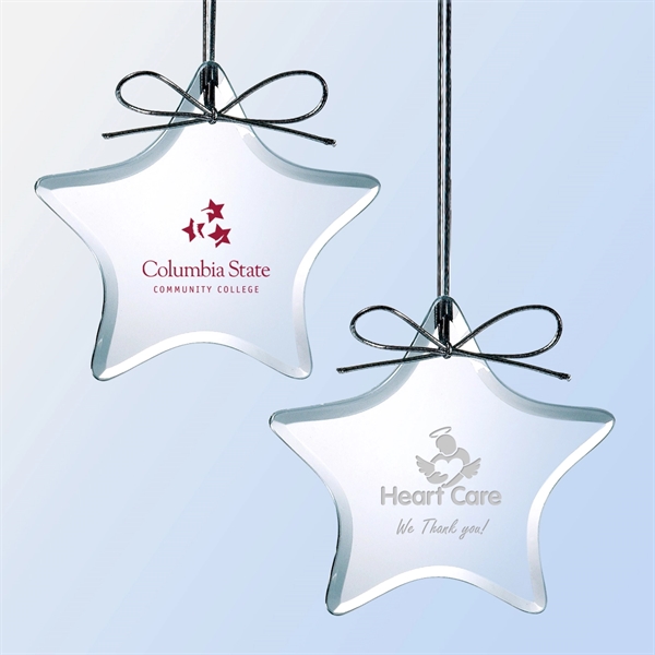 Starfire Glass Star Ornament... from ASI 31517 Admart Products / Admart Line