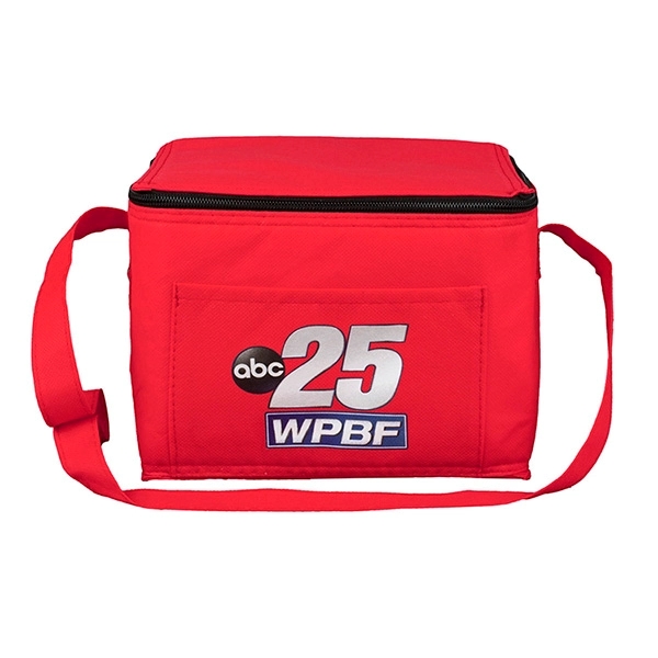 8" x 6" x 6" 80GSM non-woven polypropylene insulated lunch cooler... from ASI 62660 Innovation Line
