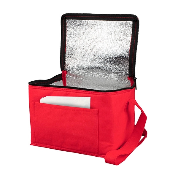 8" x 6" x 6" 80GSM non-woven polypropylene insulated lunch cooler... from ASI 62660 Innovation Line
