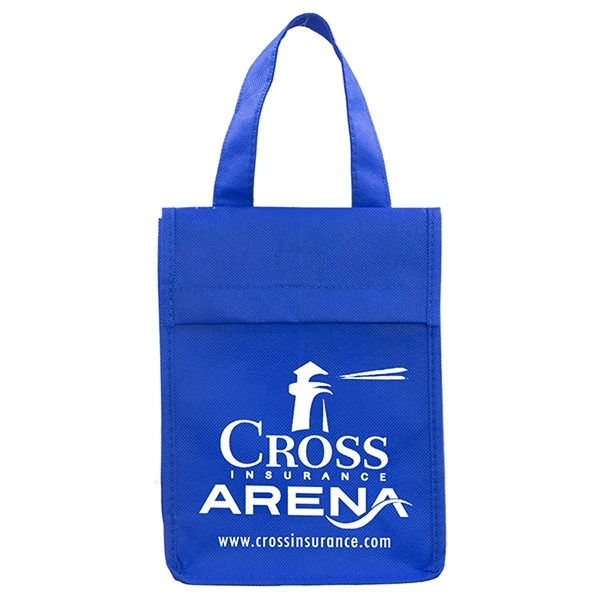 6 1/2" x 9" reusable 80GSM non-woven lunch bag with 3... from ASI 62660 Innovation Line