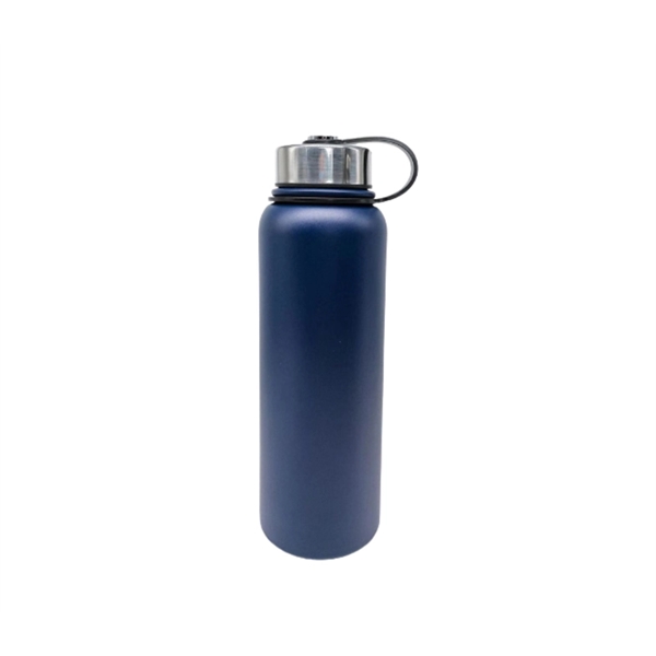 40 oz. stainless steel vacuum bottle with free 1 color silkscreen... from ASI 37218 Athena Promo (tm)