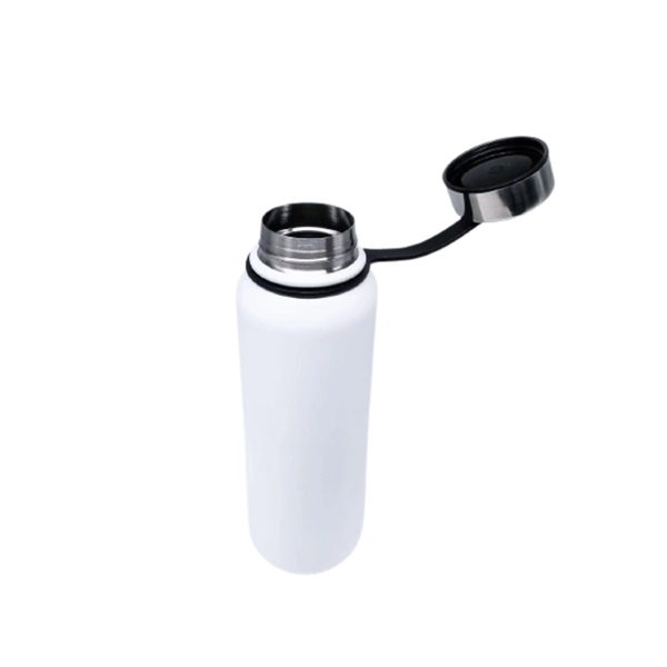 40 oz. stainless steel vacuum bottle with free 1 color silkscreen... from ASI 37218 Athena Promo (tm)