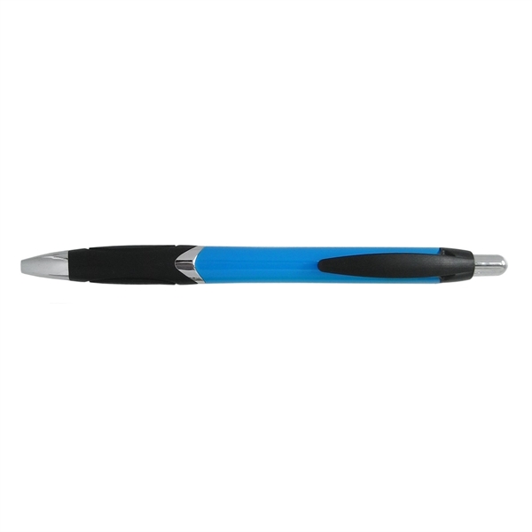 Retractable ballpoint pen. Made of plastic. Black ink.... from ASI 99030 Zipline / MainStream Promotions™