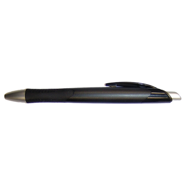 Retractable ballpoint pen. Made of plastic. Black ink.... from ASI 99030 Zipline / MainStream Promotions™