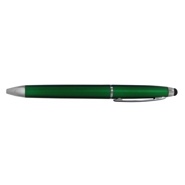 Retractable ballpoint pen. Made of plastic. Black ink.... from ASI 99030 Zipline / MainStream Promotions™