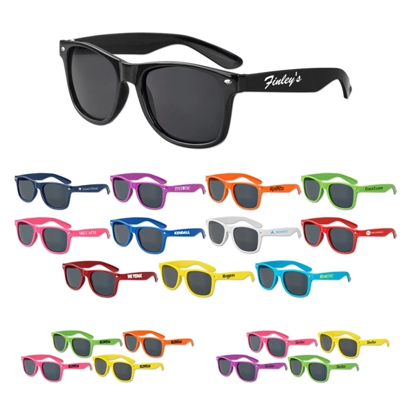 High-quality plastic sunglasses with UV400 protection and an assortment of color... from ASI 98360 WOWLine / WOWLine®