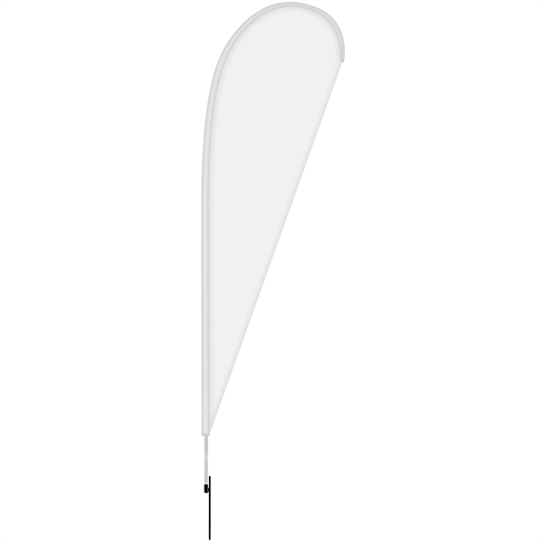 10' Double Sided Teardrop Banner w/ Premium Hardware & Spike. ACTUAL... from ASI 80228 Quinn