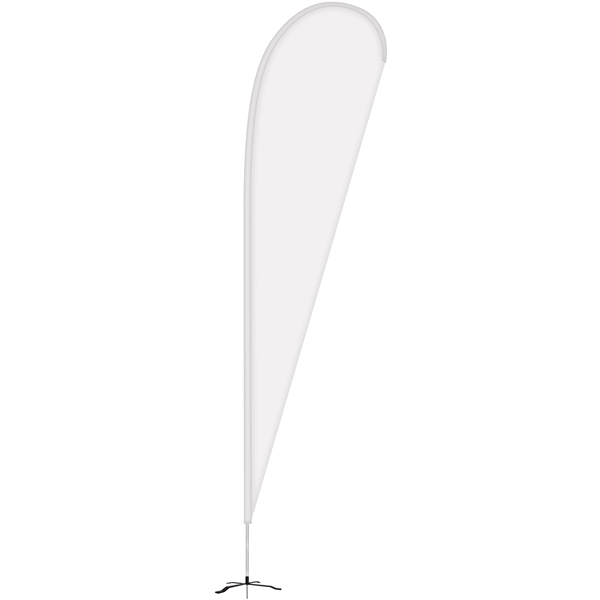 12' Double Sided Teardrop Banner w/ Premium Hardware & Cross Base.... from ASI 80228 Quinn