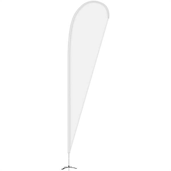 15' Double Sided Teardrop Banner w/ Premium Hardware & Cross Base.... from ASI 80228 Quinn