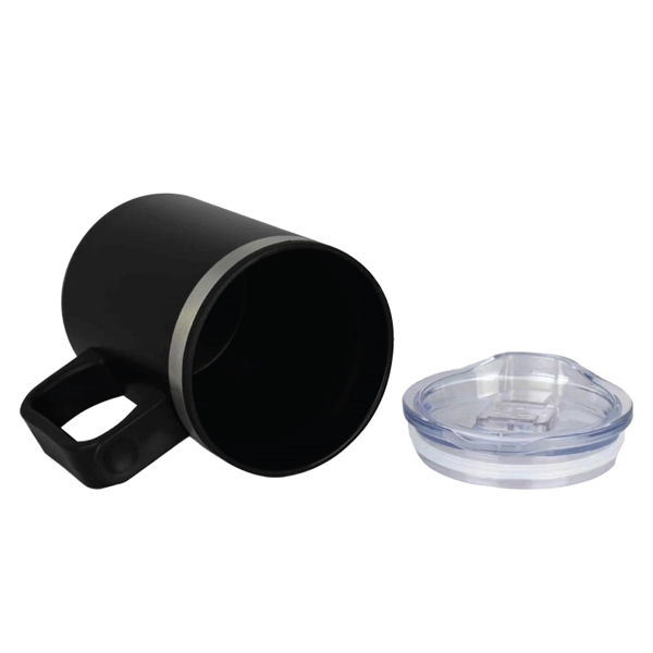 14 oz. double walled stainless steel and polypropylene camper mug with... from ASI 57655 STOPNGO Line