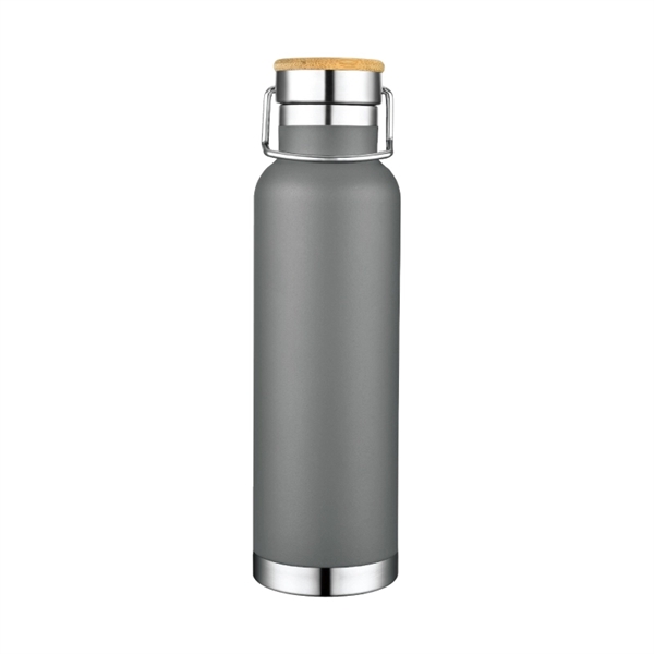 20-oz. double walled, vacuum insulated, stainless steel water bottle with screw-on... from ASI 57655 STOPNGO Line