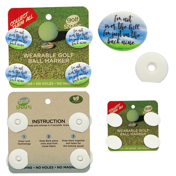 Ball marker with imprint options.... from ASI 57653 Gold Bond