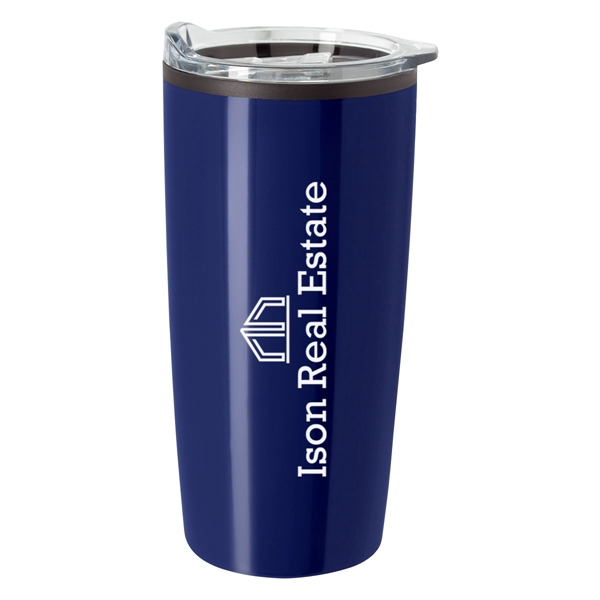 20 oz. tumbler made of stainless steel with a plastic inner... from ASI 61125 Hit Promotional Products / Hit®