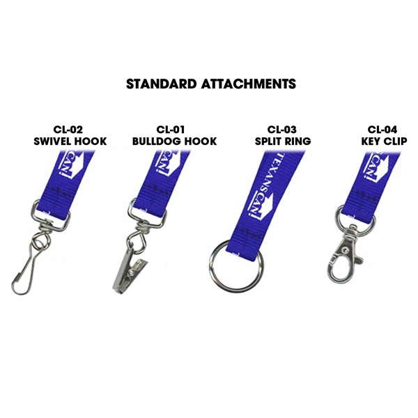 Nylon style lanyard... from ASI 90859 Tempo Industries Inc
