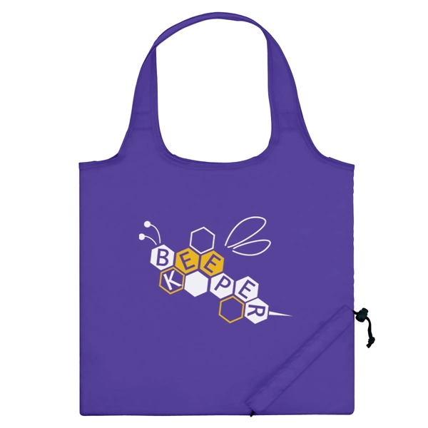Foldaway Tote.  Made of 210 Denier Polyester.  18" Handles.... from ASI 61125 Hit Promotional Products / Hit®