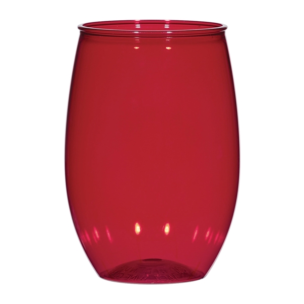 16 oz. clear stemless wine glass made in the USA of... from ASI 61125 Hit Promotional Products / Hit®