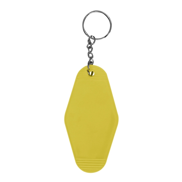3.5" motel style keychain with split ring.... from ASI 61125 Hit Promotional Products / Hit®