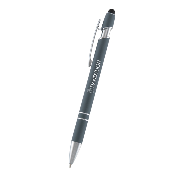 Plunger-action Softex incline stylus pen for writing down reminders, notes, and... from ASI 61125 Hit Promotional Products / Hit®