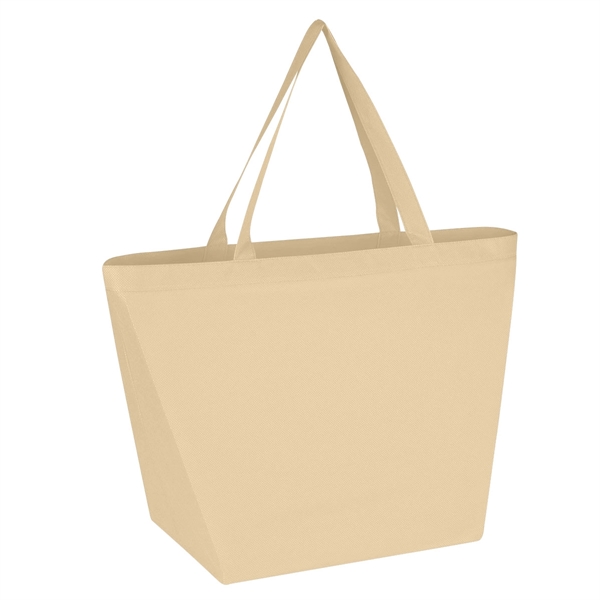 Non-Woven Budget Shopper Tote Bag.  Made of 80 Gram Non-Woven,... from ASI 61125 Hit Promotional Products / Hit®