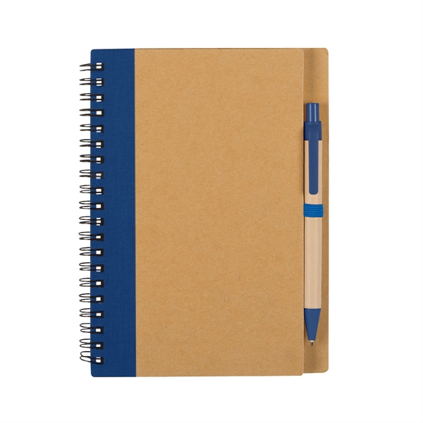 Eco spiral notebook and pen.... from ASI 61125 Hit Promotional Products / Hit®