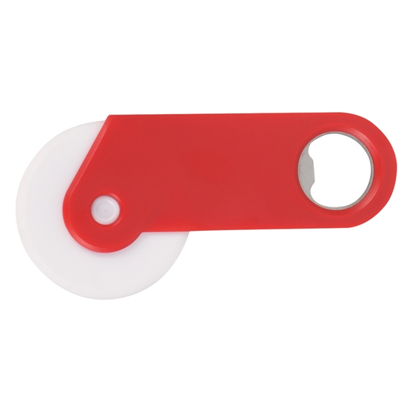 Pizza cutter with bottle opener.... from ASI 61125 Hit Promotional Products / Hit®
