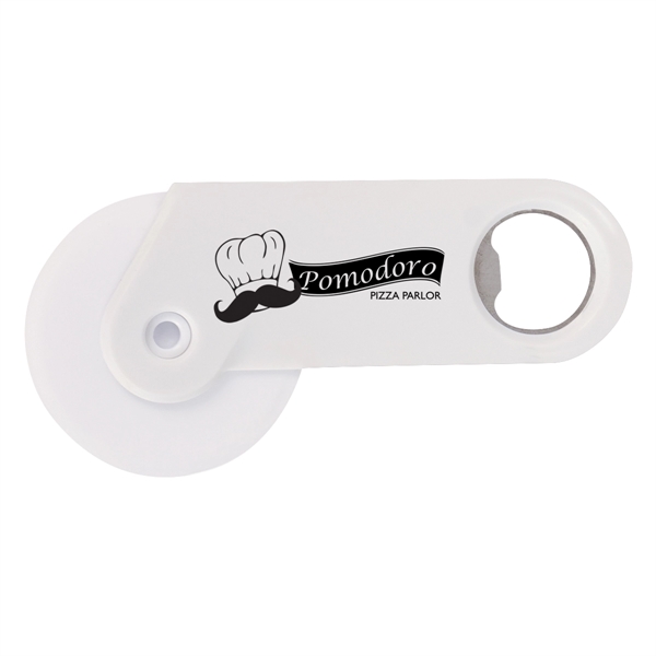Pizza cutter with bottle opener.... from ASI 61125 Hit Promotional Products / Hit®
