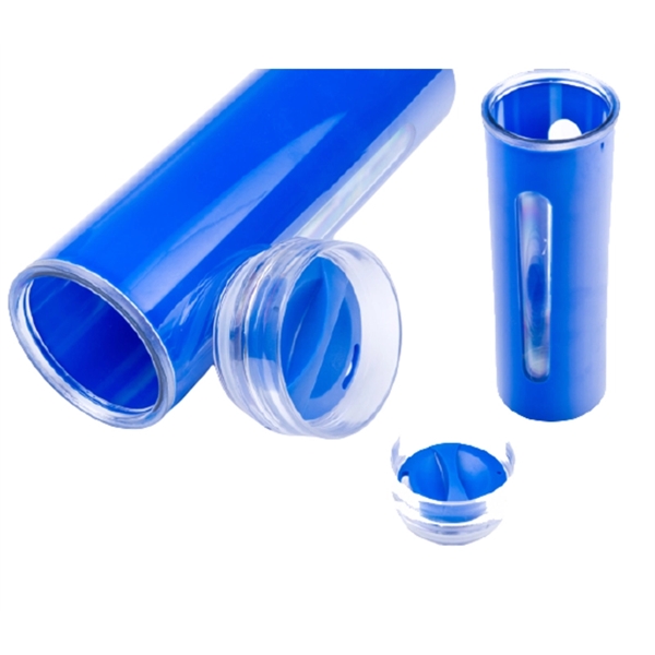 14 oz. Double wall plastic tumbler with free 1 color silkscreen... from ASI 37218 Athena Promo (tm)