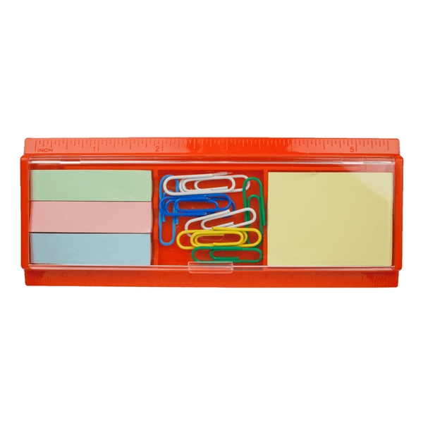 Low cost portable combination desk accessory set with paper clips and... from ASI 79840 The Proinnovative Line