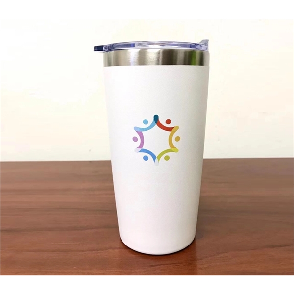 20 oz. double wall stainless steel tumbler with free 1 color... from ASI 37218 Athena Promo (tm)