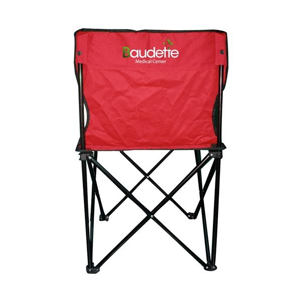 Folding chair made of 600 denier nylon with 210 denier nylon... from ASI 61125 Hit Promotional Products / Hit®