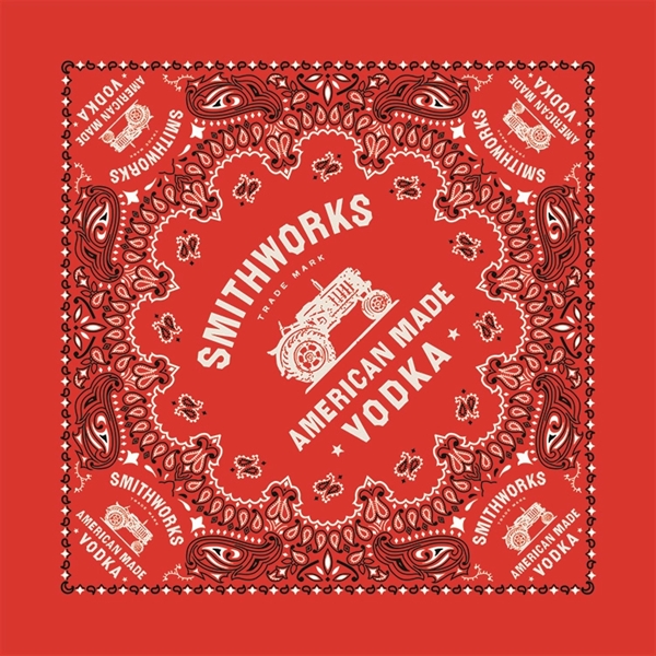 22" x 22" rotary-printed bandana made of 100% cotton.... from ASI 44020 Bandanna Promotions By CARO-LINE / Bandanna Promotions