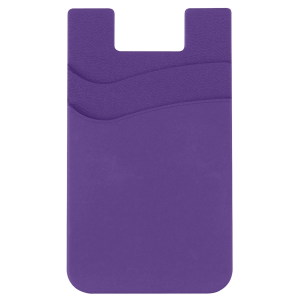 Silicone phone wallet with multiple pockets... from ASI 61125 Hit Promotional Products / Hit®