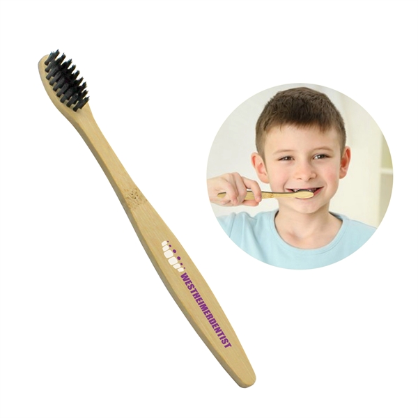This child size, bamboo toothbrush offers a sustainable alternative to plastic.... from ASI 52710 Lincoln Line