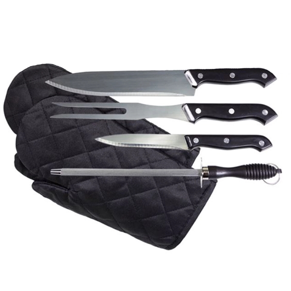 7 Piece Chef Set in zipped storage case with 2 mitts,... from ASI 73010 Natico Originals Inc