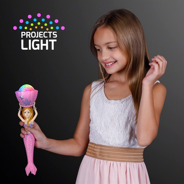 Mermaid Magic Wand Spinning Light Projector... from ASI 34194 ALightPromos