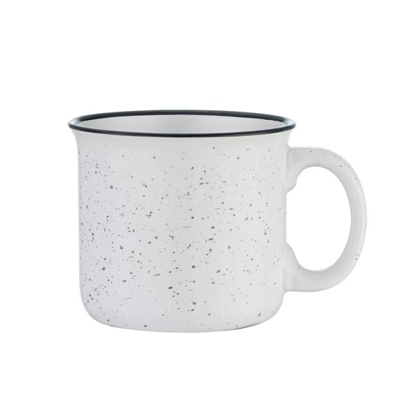 Speckled, coffee ceramic mug. Improve your marketing performance during trade shows... from ASI 41511 Brainchild USA Inc / BrainChild Gift Club