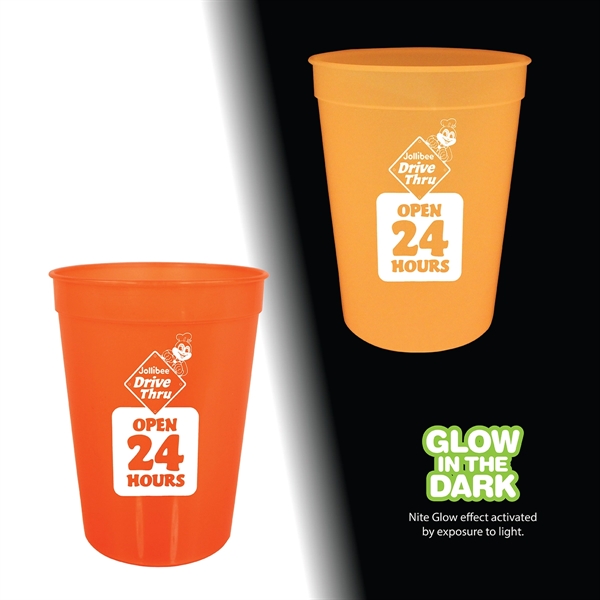12 oz. Glow in the dark stadium cup.... from ASI 30270 Aakron Line