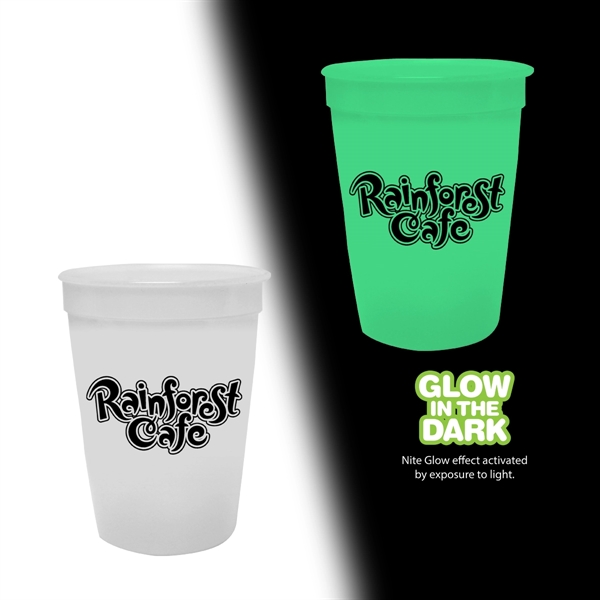 12 oz. Glow in the dark stadium cup.... from ASI 30270 Aakron Line