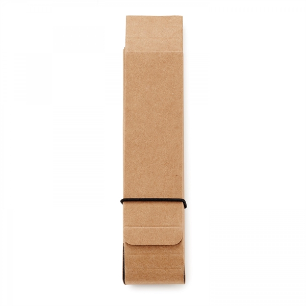 Natural cardboard case made with 80% recycled materials for pens. Price... from ASI 88660 Spector & Co.